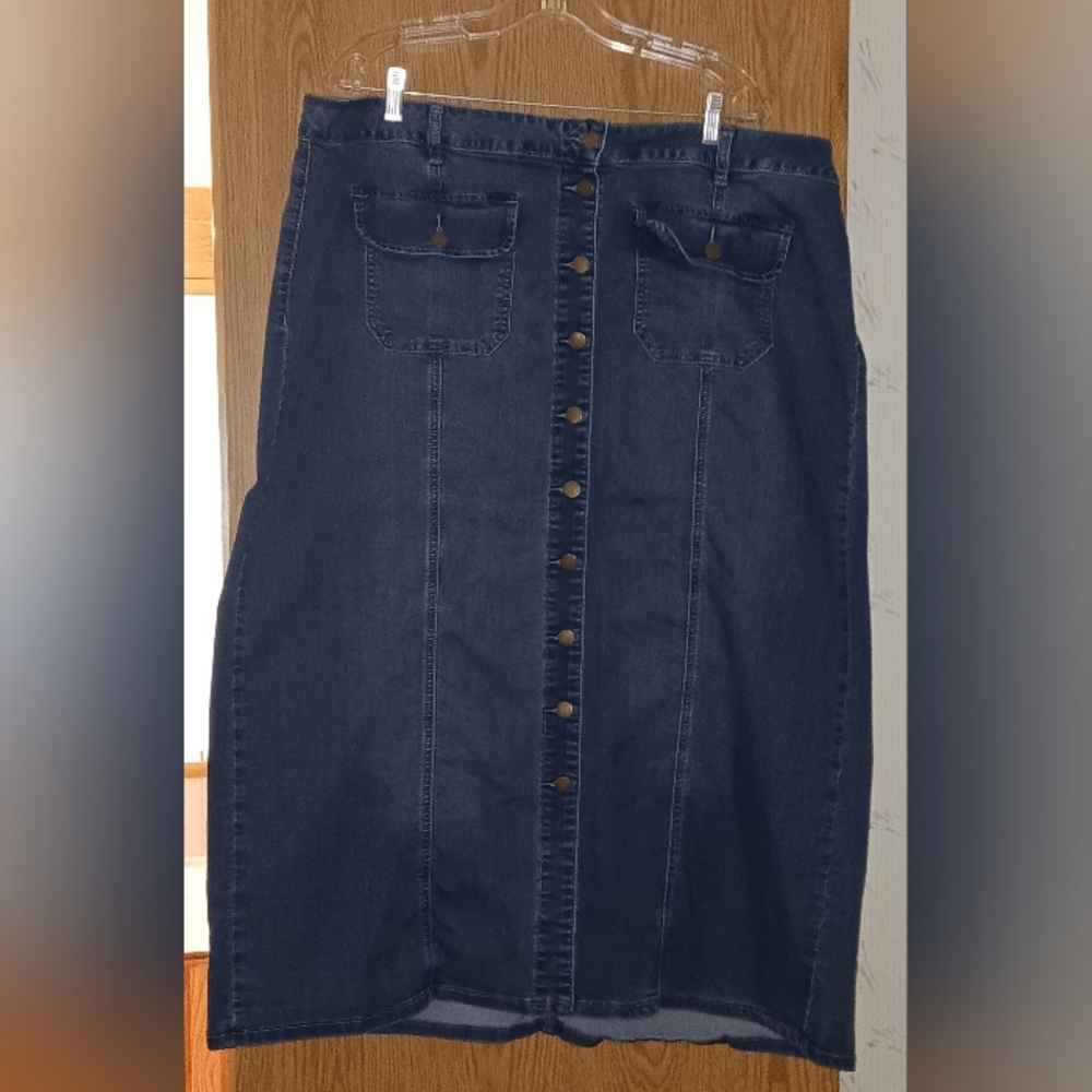 Cato Jean Skirt size 22w